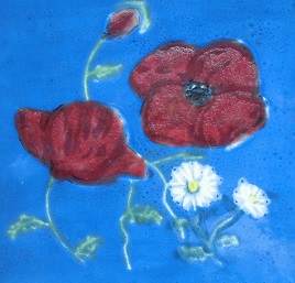 Fliese Mohn
